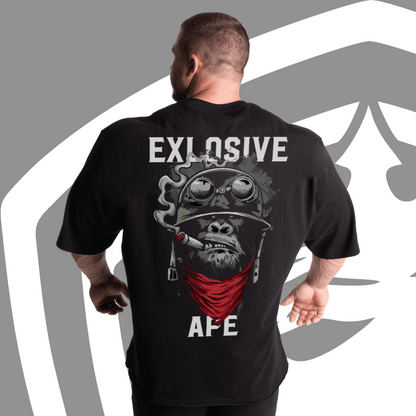 EXLOSIVE APE TEE (BLK-OSFT)