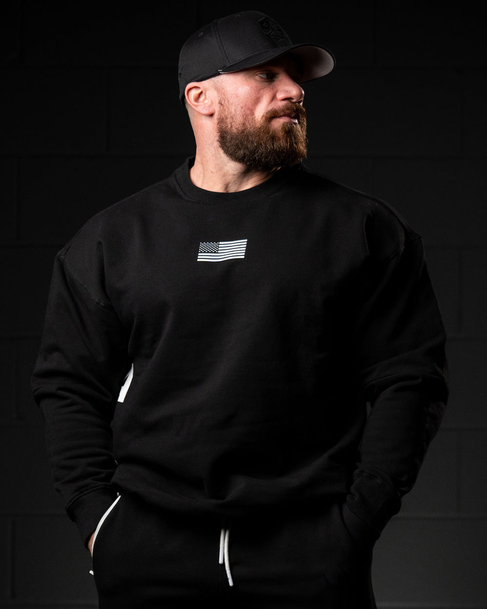 BLACK FLAG SWEATSHIRT (OSFT)