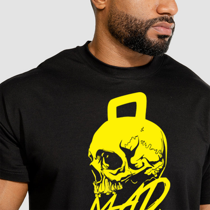 MAD SKULL TEE (REG-BLK)