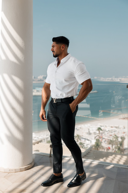 Cuba Short sleeve shirt-White