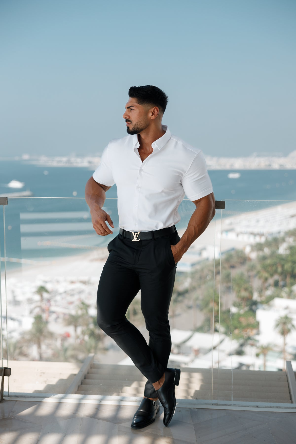 Cuba Short sleeve shirt-White